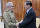 Primer Ministro del Reino de Cambodia concluyó su visita a Cuba