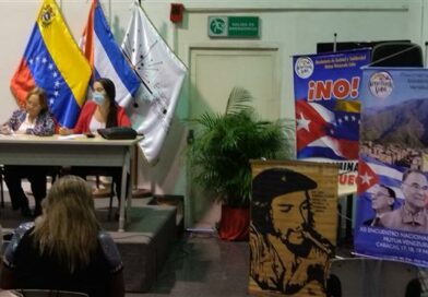 Bloqueo contra Cuba a debate en jornada solidaria en Venezuela