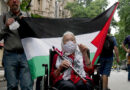 Argentina: A pesar del despliegue policial y sus vallas, numerosos solidarixs con Palestina se concentraron ante la embajada sionista