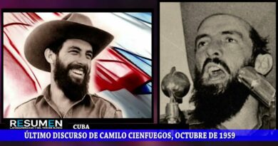 Programa de Resumen Latinoamericano tv donde se conmemora el triunfo de la Revolución Cubana