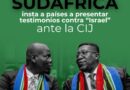 Sudáfrica insta a países a presentar testimonios contra “Israel” ante la CIJ