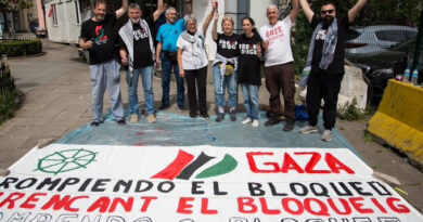 Impiden viaje solidario a Gaza de Flotilla de la Libertad