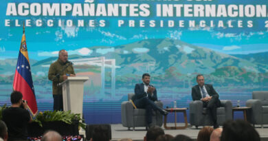 Diosdado Cabello ante visitantes internacionales en Venezuela: ”Aquí el 28 de julio decidirá el pueblo, que sabe lo que está en juego”