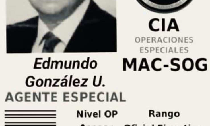 Edmundo González Urrutia, agente de la CIA