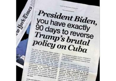 Carta a Biden en New York Times exige revertir brutal política hacia Cuba