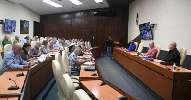 Encabezó Díaz-Canel chequeo de recuperación tras Melissa