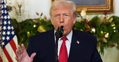 Trump se dirige a los estadounidenses desde la Casa Blanca