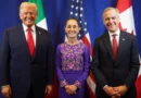 Trump, Sheinbaum y Carney sostienen su primera reunión trilateral