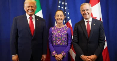 Trump, Sheinbaum y Carney sostienen su primera reunión trilateral