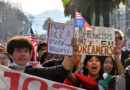 Estudiantes en huelga general en California contra las políticas inhumanas de Trump (+ Fotos)