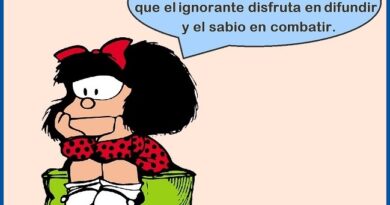 Abismal diferencia entre quien públicamente acusa con odio y aquellos que defienden públicamente sus ideas, por el bien de los pueblos.