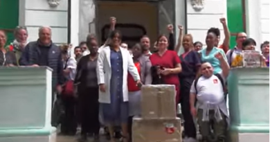 Cuba: Convoy humanitario llega a hospitales de La Habana