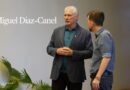 El presidente de Cuba, Miguel Díaz-Canel, es entrevistado por Pablo Iglesias
