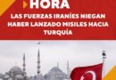 Irán acusa a EEUU e Israel de ataque con misiles contra Türkiye para sabotear sus relaciones bilaterales