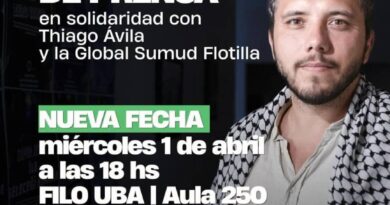 Libertad a Thiago Ávila detenido en el aeroparque de Buenos Aires por el gobierno de Milei