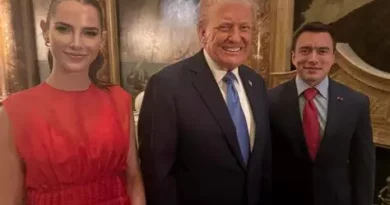 El narco Noboa se arrodilla ante Trump y ataca a Cuba