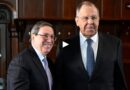 «Apoyo decidido»: Lavrov habla con su par de Cuba
