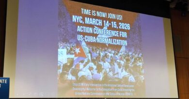 Enérgicas denuncias de las más recientes medidas del gobierno estadounidense fueron expuestas en la Conferencia internacional por la normalización de relaciones EE.UU.-Cuba