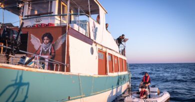 A bordo de la Flotilla que intenta romper el bloqueo de Gaza abril 26, 2026