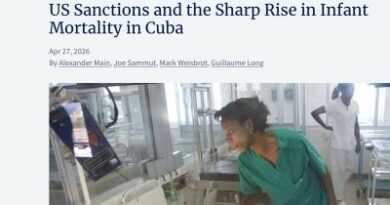 Las sanciones de EE.UU. y el fuerte aumento de la mortalidad infantil en Cuba