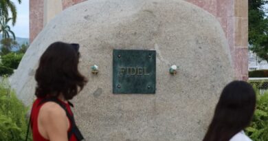 SEGUNDO CONVOY SOLIDARIO A CUBA VISITÓ EL CEMENTERIO DE LA SANTA IFIGENIA