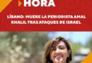 Líbano: muere la periodista Amal Khalil tras ataques de Israel