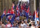 Gran movilización en España contra asedio imperialista al pueblo de Cuba