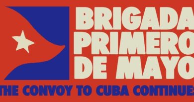 CONVOY A CUBA — BRIGADA 1.° DE MAYO