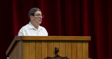 Intervención del ministro de Relaciones Exteriores de Cuba, Bruno Rodríguez Parrilla, en el Encuentro Internacional de Solidaridad con Cuba