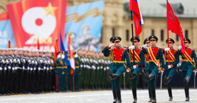 Gran desfile militar en Moscú por el Día de la Victoria
