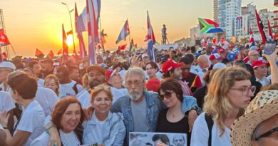 Hoy Primero de Mayo del 2026 saludamos al valeroso, heroico y digno pueblo de Cuba desde el Estado Plurinacional de Bolivia