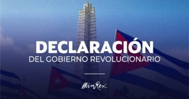 El Gobierno Revolucionario condena la canalla acusación del Departamento de Justicia de los Estados Unidos