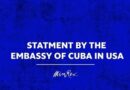 Declaración de la Embajada de Cuba en Estados Unidos