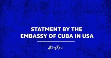 Declaración de la Embajada de Cuba en Estados Unidos