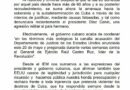 Instituto Espacio para la Memoria expresa su más enérgico repudio frente al hostigamiento de los Estados Unidos hacia Cuba