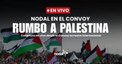 NODAL en el Convoy: Rumbo a Palestina