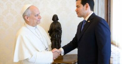 León XIV se reúne con Marco Rubio: reiterado el compromiso con la paz