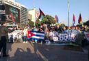 Miles de manifestantes ganaron las calles del centro de Buenos Aires reivindicando a Cuba y en franco repudio al genocida Trump