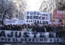 Se realiza la Marcha Federal en defensa de la Salud Pública contra el ajuste de Milei