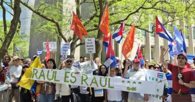 Fin de semana de protestas contra guerra en Cuba y en apoyo a Raúl