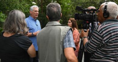 Declaraciones del Presidente Díaz-Canel a la prensa