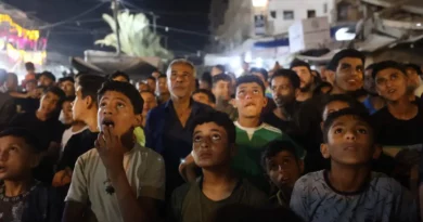 Gaza ve el Mundial desde las ruinas