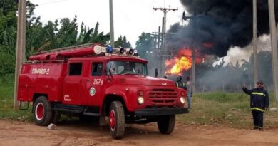 Incendio en subestación Alquízar deja sin servicio eléctrico a cerca de 7000 personas en Artemisa