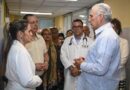 Reconoce Presidente Díaz-Canel el heroísmo de los trabajadores de la Salud en Cuba