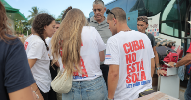 Desde Italia arribó a Cuba Brigada por el Centenario de Fidel