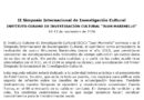 II Simposio Internacional de Investigación Cultural INSTITUTO CUBANO DE INVESTIGACIÓN CULTURAL “JUAN MARINELLO”
