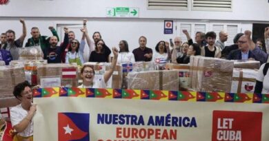 Parte desde Italia hacia Cuba un nuevo cargamento de ayuda solidaria