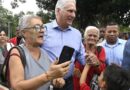Díaz-Canel en el barrio de “La Timba”: Las transformaciones son con el pueblo
