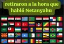 Los 75 países que se retiraron a la hora que habló Netanyahu
