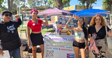 Solidaridad con Cuba desde Los Ángeles
